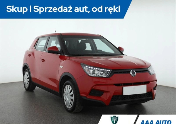 SsangYong Tivoli cena 43000 przebieg: 131390, rok produkcji 2016 z Okonek małe 301